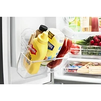 Réfrigérateur deux portes 19,7 pi³ 30 po avec éclairage DEL de Whirlpool (WRF560SMHV) - Inox noir