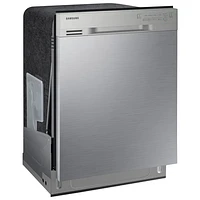 Lave-vaisselle encastr. grande capacité 24 po 50 dB cuve inox Samsung (DW80J3020US) - Inox-Endommagé