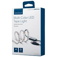 Insignia 4' RGB Multi-Colour Dimmable LED Strip Light - Only at Best Buy