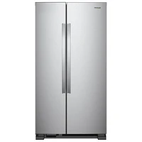 Réfrigérateur côte à côte 21,7 pi³ 33 po de Whirlpool (WRS312SNHM) - Inox monochrome