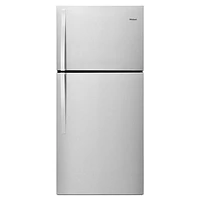 Whirlpool 30" 19.1 Cu. Ft. Top Freezer Refrigerator (WRT519SZDG) - Stainless Steel