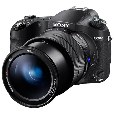 Appareil photo numérique Wi-Fi Cyber-shot RX10 IV de 21 Mpx de Sony avec zoom optique 25x - Noir