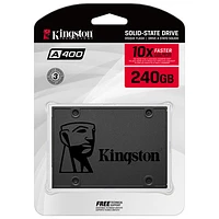 Disque SSD interne SATA III de 240 Go de Kingston Technology (SA400S37/240G)