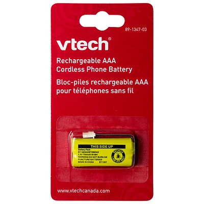 Batterie rechargeable AAA 2,4 V 750 mAh de VTech pour téléphone sans fil (BT266342)