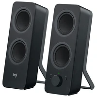 Système de haut-parleurs d'ordinateur Z207 2.0 de Logitech