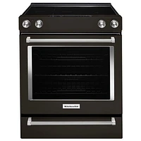 KitchenAid 30" True Convection Slide-In Smooth Top Electric Range - Open Box - Perfect Condition