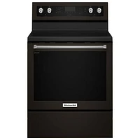 KitchenAid 30" True Convection Freestanding Smooth Top Electric Range - Open Box - Perfect Condition