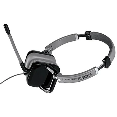 Casque de bavardage stéréo de Power A pour Nintendo 3DS - Noir