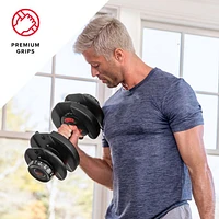 Bowflex SelectTech 552 Dumbbells - Set of 2 - Free 2-Month JRNY Membership*