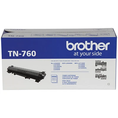 Encre en poudre noire TN760 de Brother