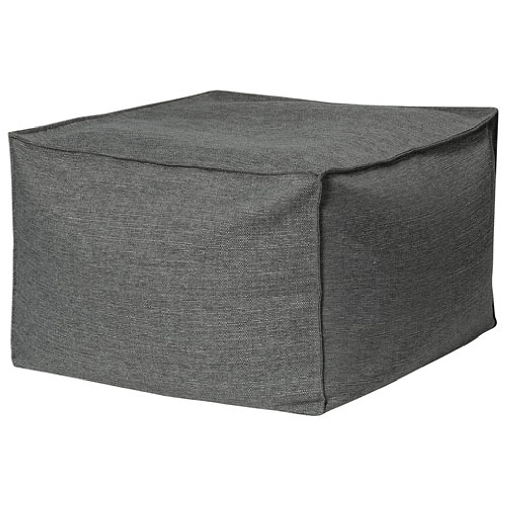 Fauteuil poire en polyester contemporain Loft Trinidad - Gris