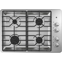 Surface de cuisson au gaz de 30 po de GE (JGP3030SLSS) - Acier inoxydable