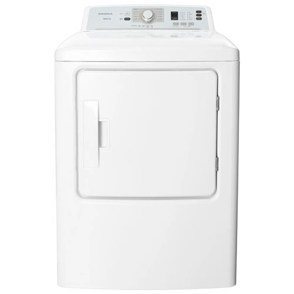 Insignia 6.7 Cu. Ft Electric Dryer (NS-FDRE67WH8A-C) - White - Open Box