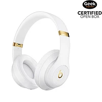 Open Box - Beats by Dr. Dre Studio 3 Over-Ear Sound Isolating Bluetooth Headphones - White