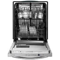 Insignia 24" 51dB Built-In Dishwasher w/ Stainless Steel Tub (NS-DWH1SS9) - Stainless - Only at Best Buy