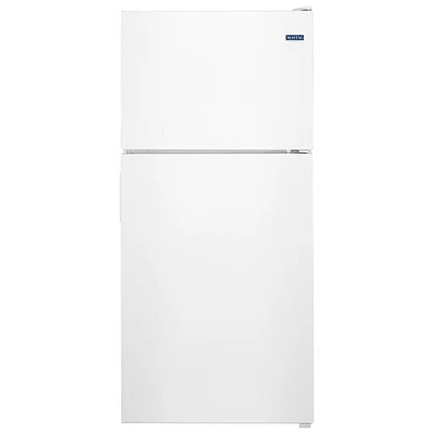 Maytag 33" 21 Cu. Ft. Top Freezer Refrigerator with LED Lighting (MRT311FFFH) - White