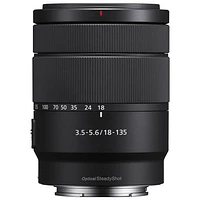 Sony E-Mount APS-C 18-135mm f/3.5-5.6 OSS Optical SteadyShot Wide Telephoto 7.5x Zoom Lens