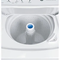 GE 4.4 Cu. Ft. Gas Washer & 5.9 Cu. Ft. Dryer Laundry Centre (GUD27GSSMWW) - White