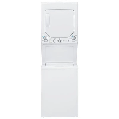 Duo laveuse-sécheuse électrique 2,6 pi³ de GE (GUD24ESMMWW) - Blanc