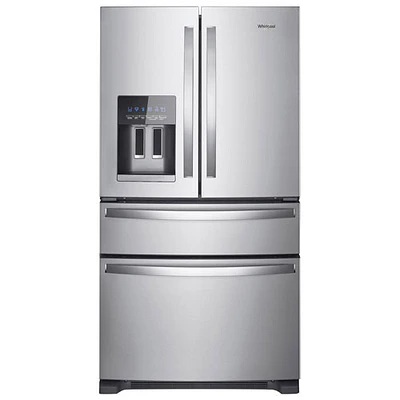 Réfrigérateur 4 portes de 36 po Gallery de Whirlpool (WRX735SDHZ) - Inox - Boîte ouverte - Endommagé