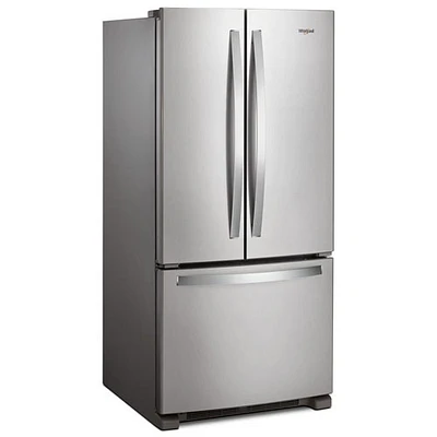 Réfrigérateur à deux portes 33 po de Whirlpool (WRF532SNHZ) - Acier inoxydable - BO - Endommagé