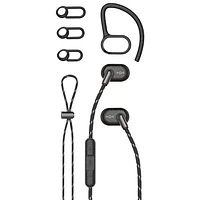 House of Marley Uprise In-Ear Bluetooth Headphones - Black
