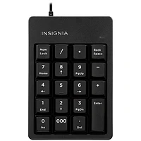 Insignia Ergonomic Wired Numeric Keypad - Only at Best Buy