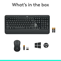 Logitech MK540 Wireless Optical Keyboard & Mouse Combo