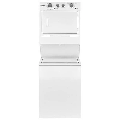 Whirlpool 4 Cu. Ft. Electric Washer & 5.9 Cu. Ft. Dryer Laundry Centre (YWET4027HW) - White