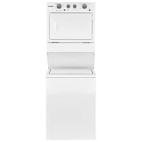 Whirlpool 4 Cu. Ft. Electric Washer & 5.9 Cu. Ft. Dryer Laundry Centre (YWET4027HW) - White