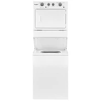 Whirlpool 4 Cu. Ft. Electric Washer & 5.9 Cu. Ft. Dryer Laundry Centre (YWET4027HW) - White