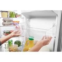 Réfrigérateur côte à côte 21,4 pi³ 33 po/distributeur eau/glaçons de Whirlpool (WRS331SDHB) - Noir
