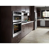 Réfrigérateur côte à côte 36 po 24,5 pi³, distributeur eau/glaçons de Whirlpool (WRS335SDHM) - Blanc