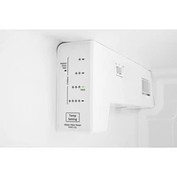 Réfrigérateur à congélateur juxtaposé 21,4 pi³ 33 po d'Amana (ASI2175GRS) - Noir sur inox