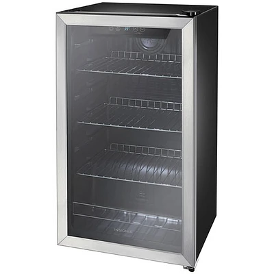 Réfrigérateur 115 canettes de 3,2 pi³ d'Insignia (NS-BC115SS9) - Acier inox - Exclusivité BBY