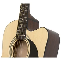 Guitare acoustique/électrique Epiphone FT-100CE (EEFTNACH1) - Naturel - Seulement chez Best Buy
