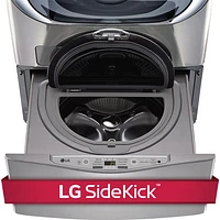 27 po 1,1 pi³ SideKick de LG pour Laveuse sur socle (WD100CV) - Inox - BO - Parfait état