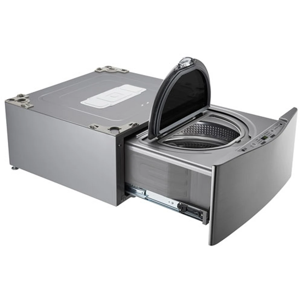 27 po 1,1 pi³ SideKick de LG pour Laveuse sur socle (WD100CV) - Inox - BO - Parfait état