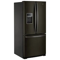 Whirlpool 30" 19.7 Cu. Ft. French Door Refrigerator (WRF560SEHV) - Black Stainless Steel