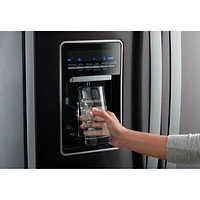 Whirlpool 30" 19.7 Cu. Ft. French Door Refrigerator (WRF560SEHV) - Black Stainless Steel