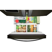 Whirlpool 30" 19.7 Cu. Ft. French Door Refrigerator (WRF560SEHV) - Black Stainless Steel