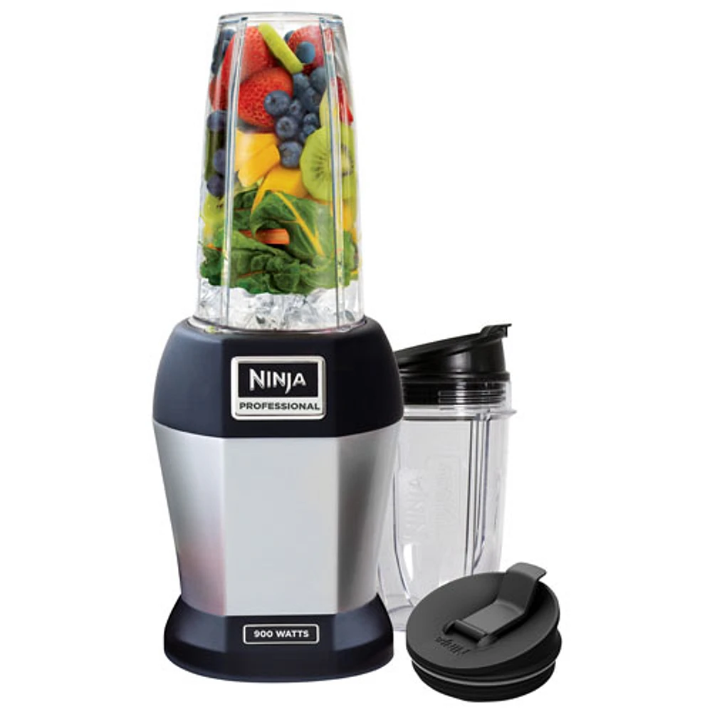 Mélangeur sur socle de 0,5 l et 900 W Nutri Pro de Ninja - Noir - Argenté