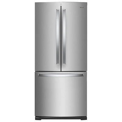 Réfrigérateur à deux portes de 30 po Whirlpool (WRF560SFHZ) - Inox - Boîte ouverte - Parfait état