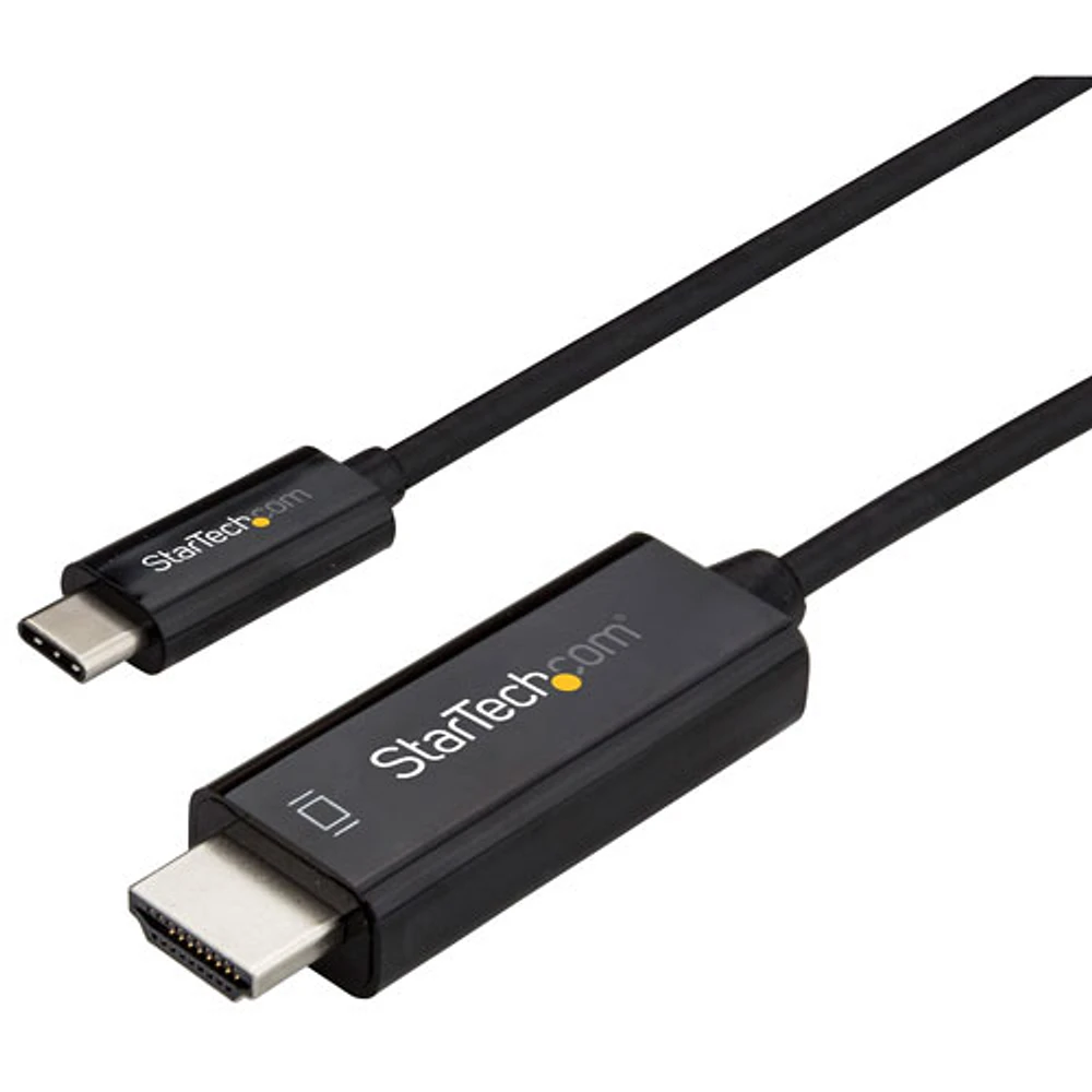 Câble USB-C à HDMI de 2 m (6 pi) de StarTech (CDP2HD2MBNL)