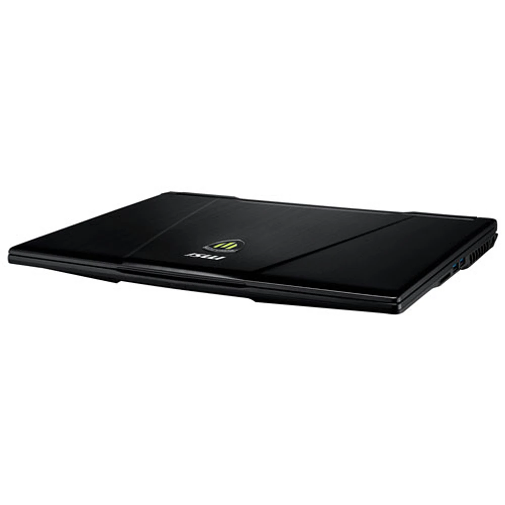 Portable de 15,6 po WE63 de MSI - Aluminium noir (Core i7-8750H d'Intel/DD 1 To/RAM 8 Go/Windows 10)