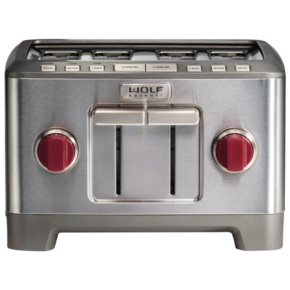 Grille-pain Gourmet de Wolf - 4 tranches - Acier inoxydable