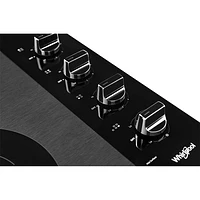Whirlpool 30" 4-Element Electric Cooktop (WCE55US0HB) - Black