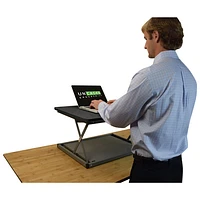 Dispositif de conversion en bureau debout CHANGEdesk Mini d'Uncaged Ergonomics - Noir