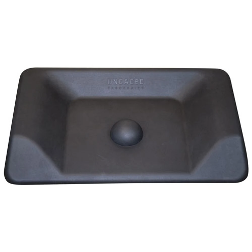 Tapis actif antifatigue pour bureau debout d'Uncaged Ergonomics - Noir