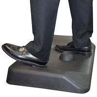 Tapis actif antifatigue pour bureau debout d'Uncaged Ergonomics - Noir